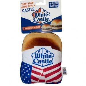 Plush Dog Toy - White Castle slider